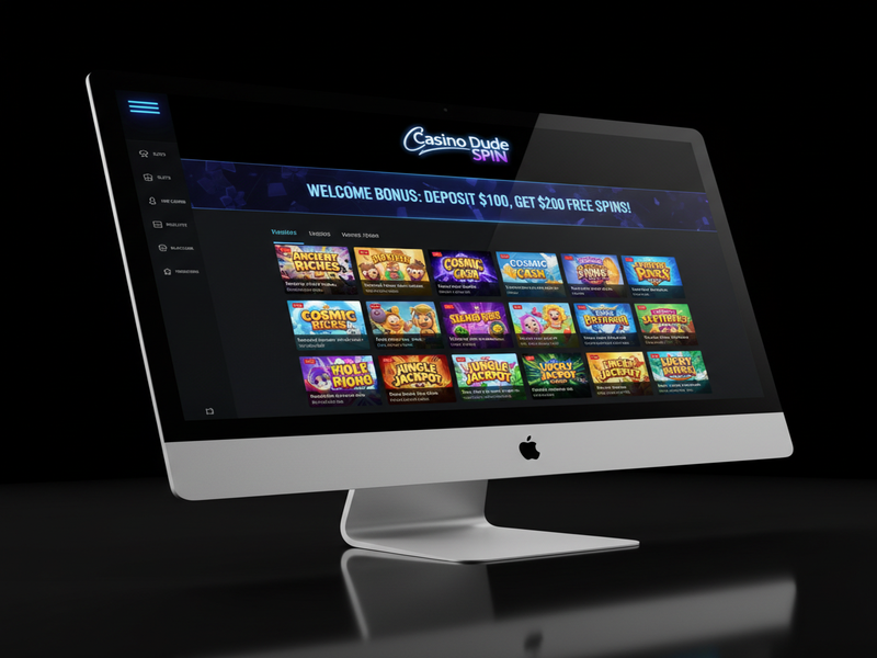 Casino Dude Spin Casino on Computer