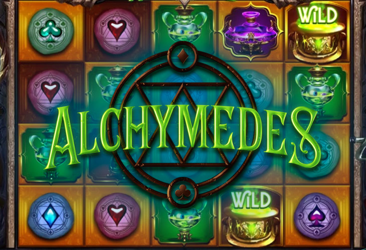 Alchymedes - Yggdrasil Gaming slot at Casino Dude Spin Casino