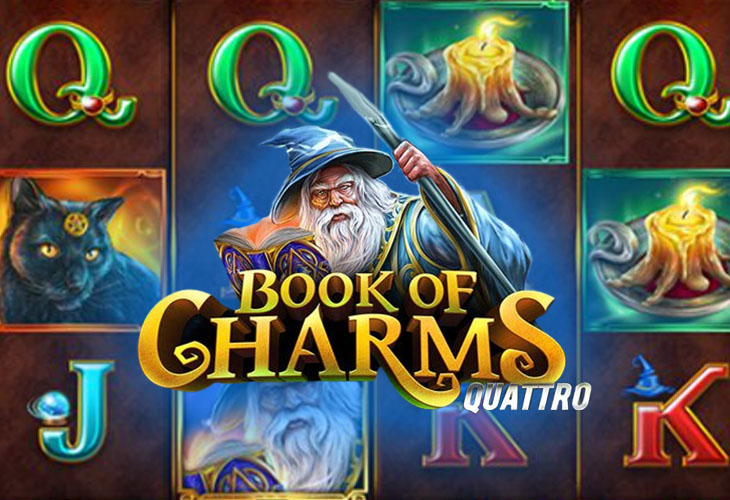 Book of Charms Quattro - Stakelogic slot at Casino Dude Spin Casino