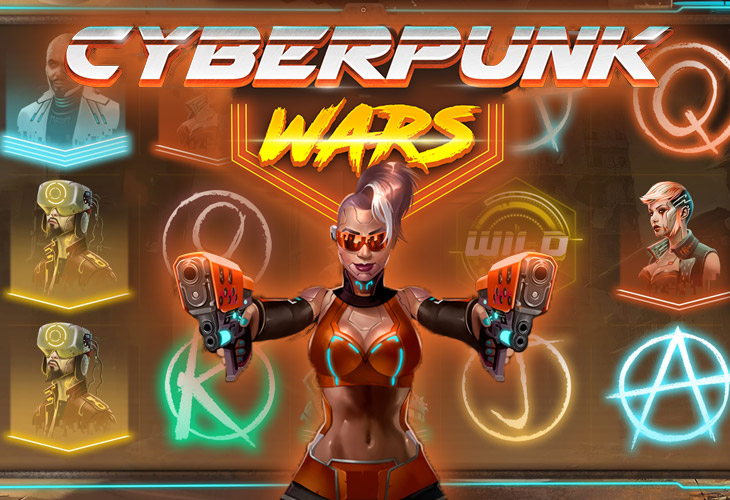 Cyberpunk Wars - Woohoo slot at Casino Dude Spin Casino