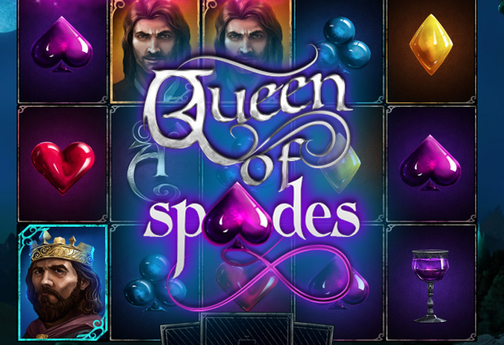 Queen Of Spades - Mascot slot at Casino Dude Spin Casino
